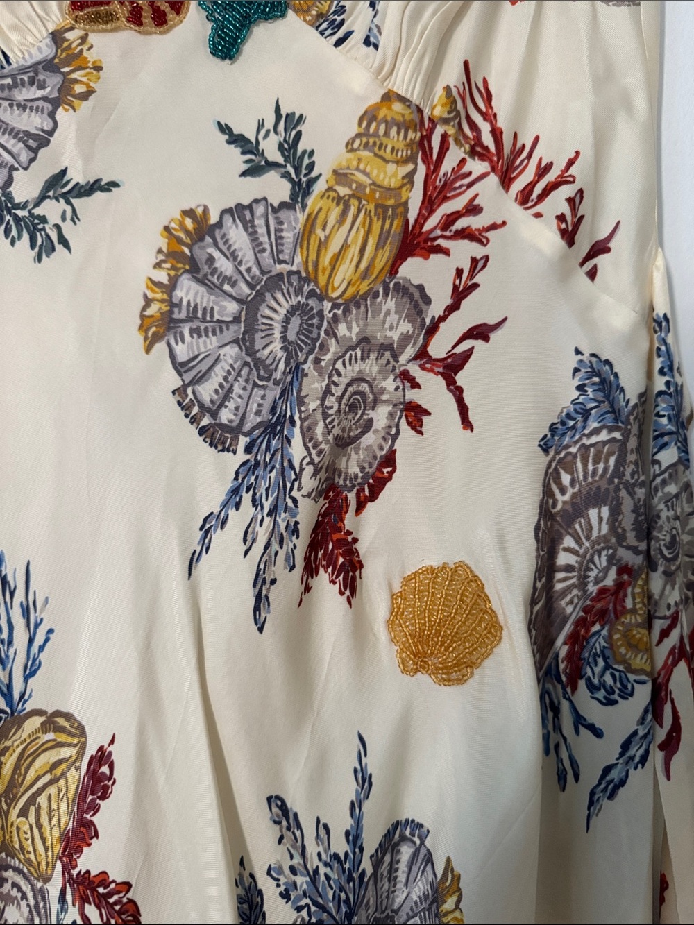 DÔEN Tatiana Dress Mer Botanique - Picture 5 of 6